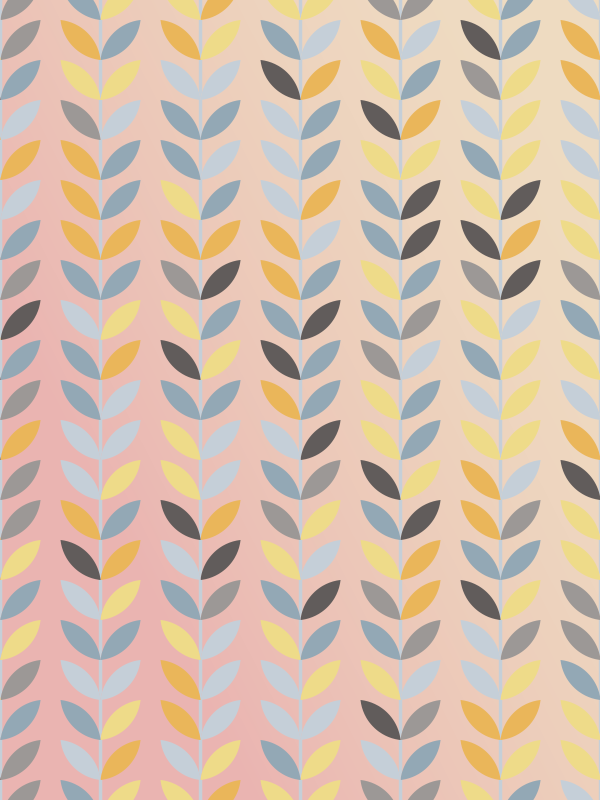 čudovita cvetlična nordijska odeja v nordijskem slogu - TenStickers