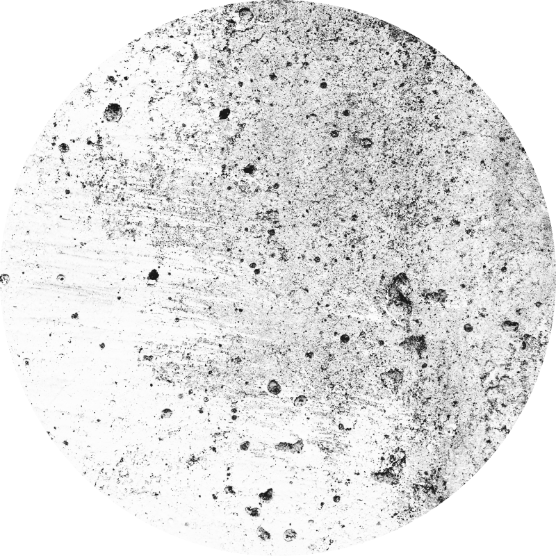 Vrhunski okrogel cementni vinilni preprog - TenStickers