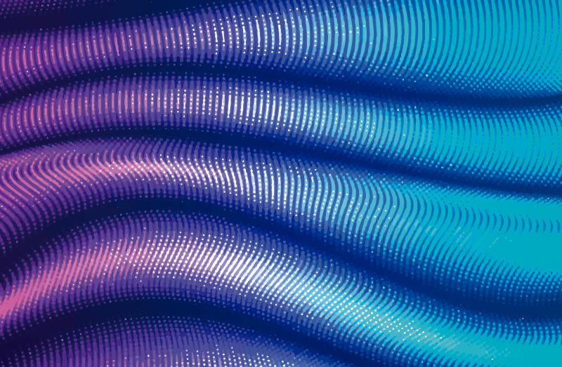 Abstraktno vijolične črte vinilne preproge - TenStickers