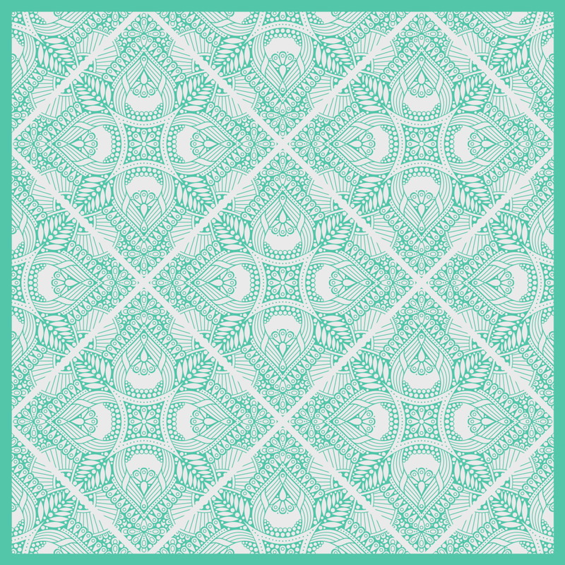 Vinilne preproge z geometrijskimi vzorci prekrivni sloj - TenStickers