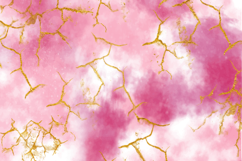 Marmorno roza eleganca Marmorna vinilna preproga - TenStickers