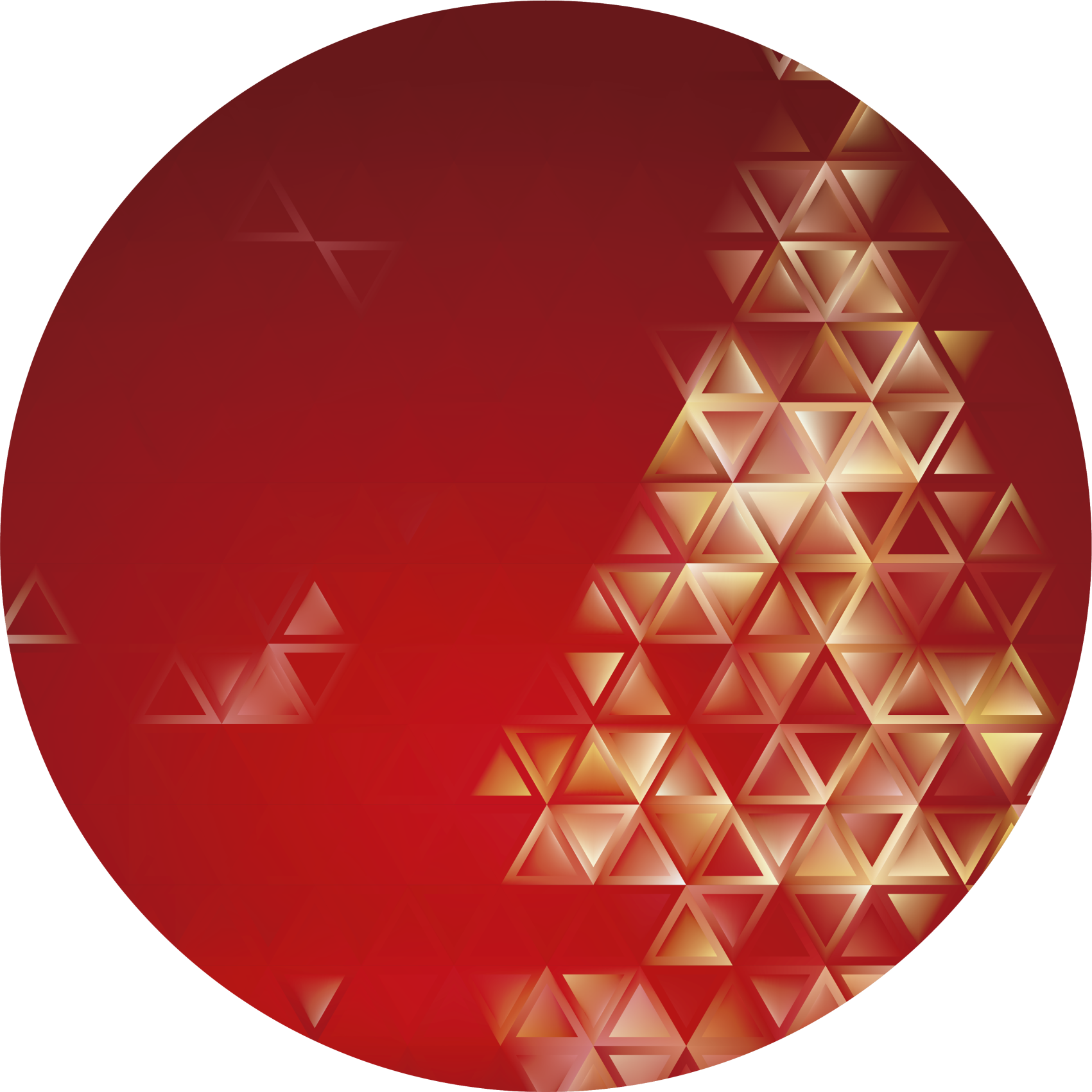 Rdeče tapeta z božično drevo božič - TenStickers