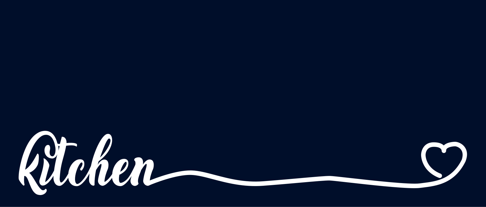 Vinilna preproga za kuhinjo in srce po meri preproge - TenStickers