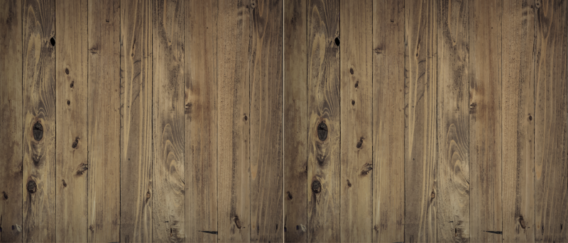 Obrabljena lesena vinilna preproga za kuhinjo - TenStickers