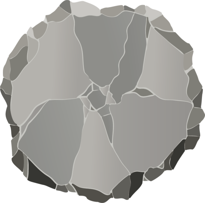 Vinil preproga tekstura različni kamni kamen - TenStickers