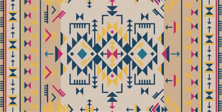 Vinilne preproge z geometrijskimi vzorci za dekoracijo - TenStickers