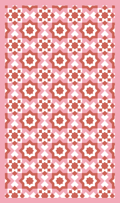 Vinilna talna obloga v imitaciji ploščic mozaik - TenStickers