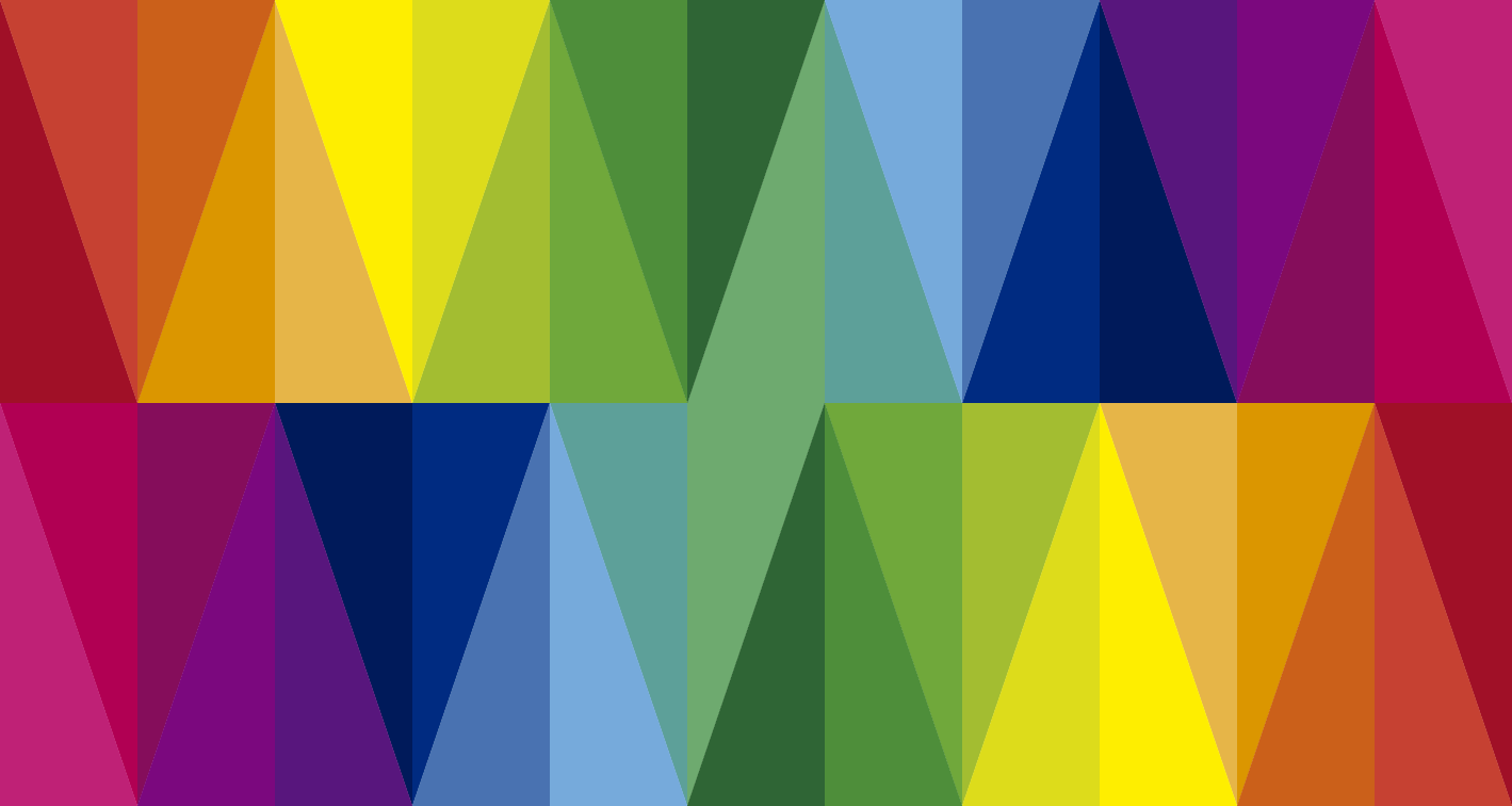 Pisan trikotni niz Vinilne preproge z geometrijskimi vzorci - TenStickers