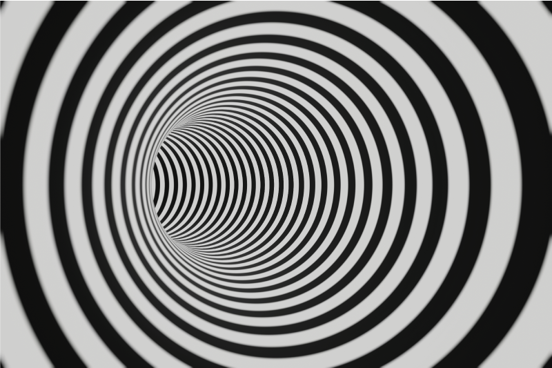 3d tunelske geometrijske podstavki - TenStickers