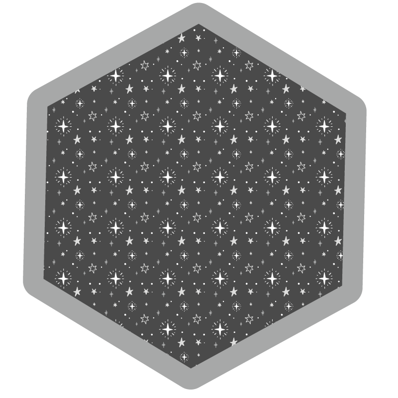 Nebeški vzorec vinilna preproga s zvezdami - TenStickers