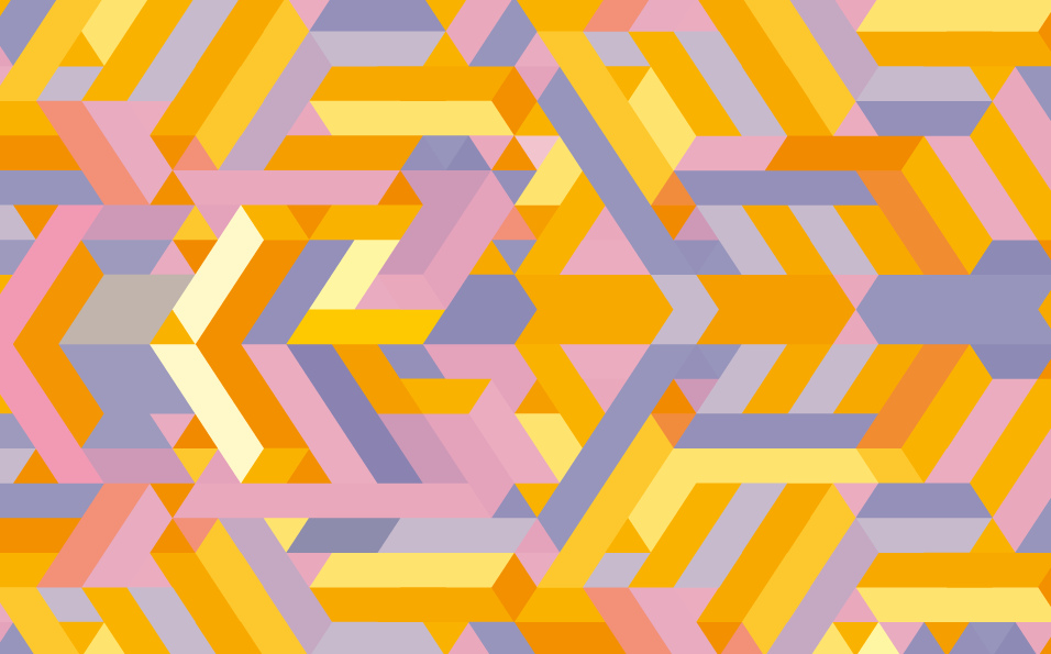 Vinilna preproga za kopalnico geometrijski vzorci - TenStickers