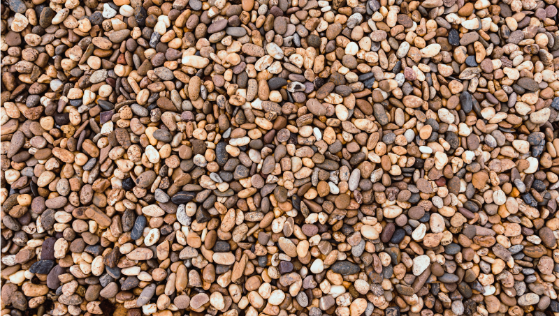 Morski kamenčki talne kamnite talne ploščice - TenStickers