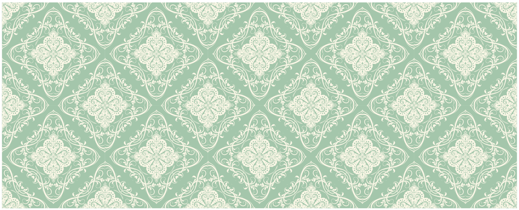 Okrasni vzorec Vinilna mozaik preproga - TenStickers