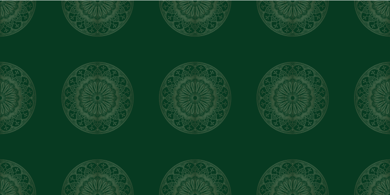 Oblikovanje motiva mandale Vinilna preproga mandala - TenStickers