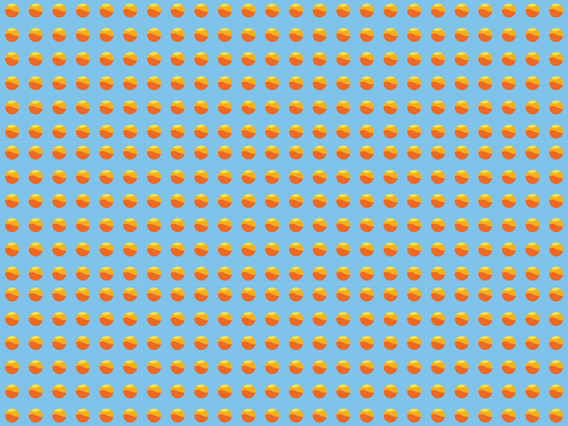 Vzorec sončne pomaranče Vinilna preproga z lesnim učinkom - TenStickers