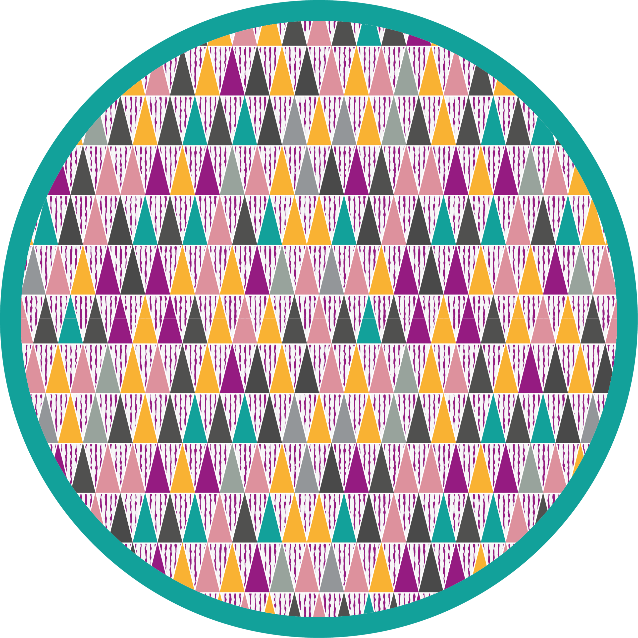 Skandinavske intenzivne barve nordijska vinil preproga - TenStickers