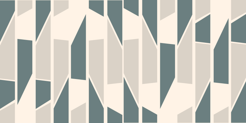 Abstraktne geometrijske keramične ploščice hodnik - TenStickers