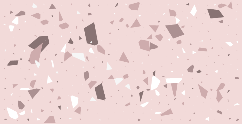 Geometrijski teraco Vinilne preproge z geometrijskimi vzorci - TenStickers