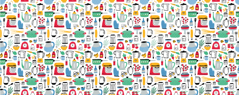 Abecedne ploščice abecedni vinilni preproga - TenStickers