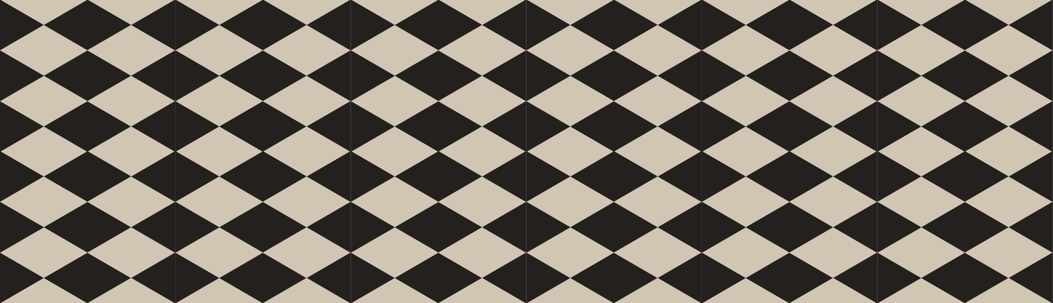 Classic checker pattern vinilna talna obloga - TenStickers