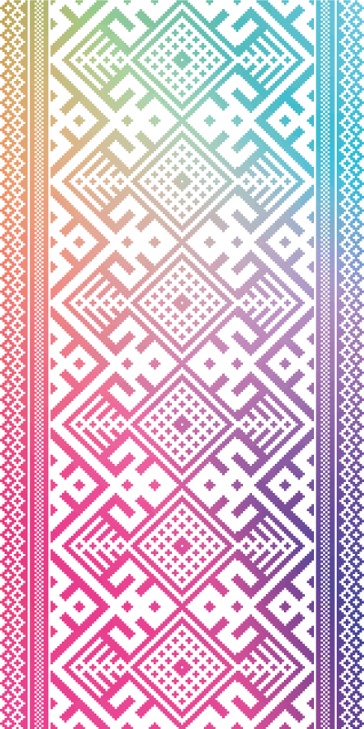 Geometrijsko igranje Otroške vinilna preproga - TenStickers