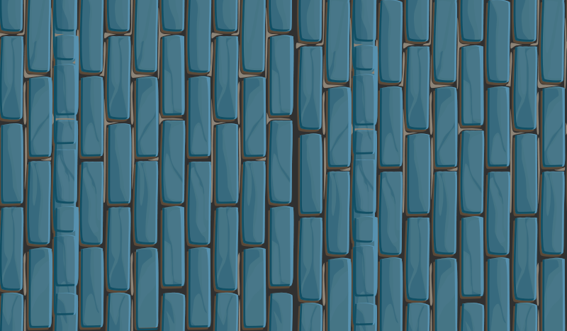 Vzorčenje opeke Vinilna talna obloga v imitaciji ploščic - TenStickers