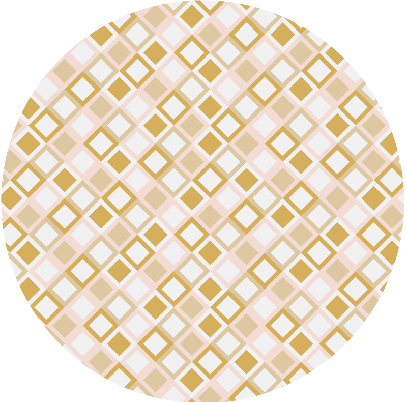Vinilne preproge z geometrijskimi vzorci mrežni vzorci - TenStickers