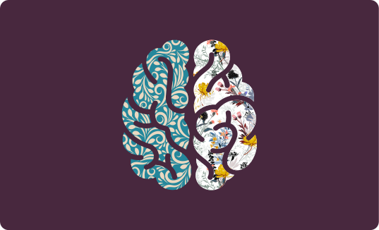 Botanični jin jang cvetlična vinilna preproga - TenStickers