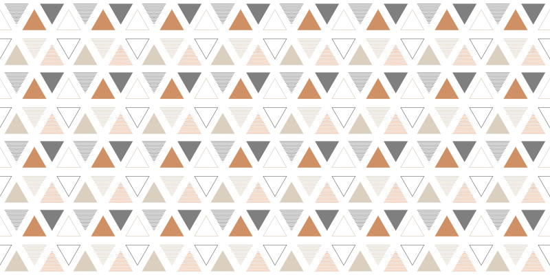 Triangular pattern design vinilne preproge z vzorci - TenStickers