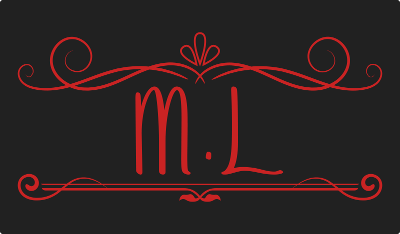 črno-rdeča oblika z začetno moderno preprogo - TenStickers