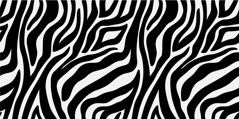 Vinil preproga z zebrastim tiskom - TenStickers