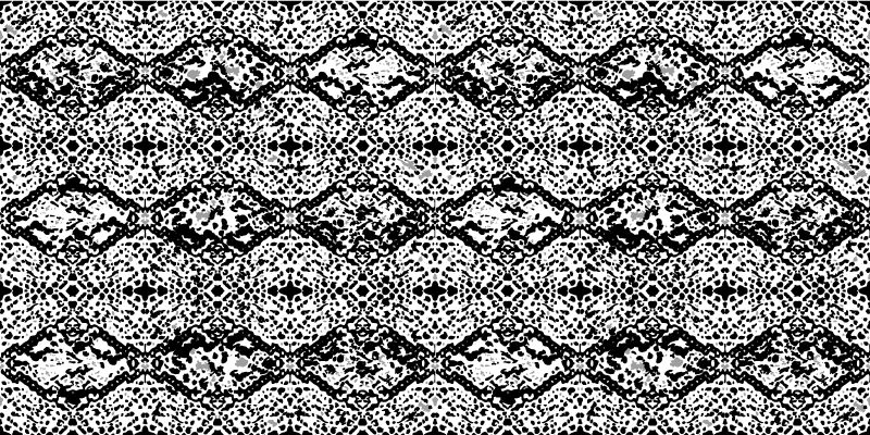 Razpokano enobarvno vinilni tepih s potiskom živali - TenStickers