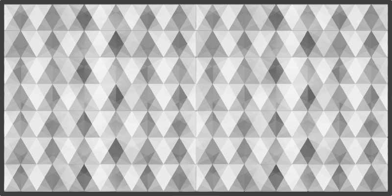 Triangle pattern vinilne preproge z geometrijskimi vzorci - TenStickers