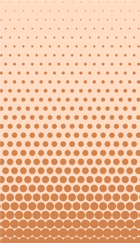 Polka dot gradient Vinilna preproga s črtami - TenStickers
