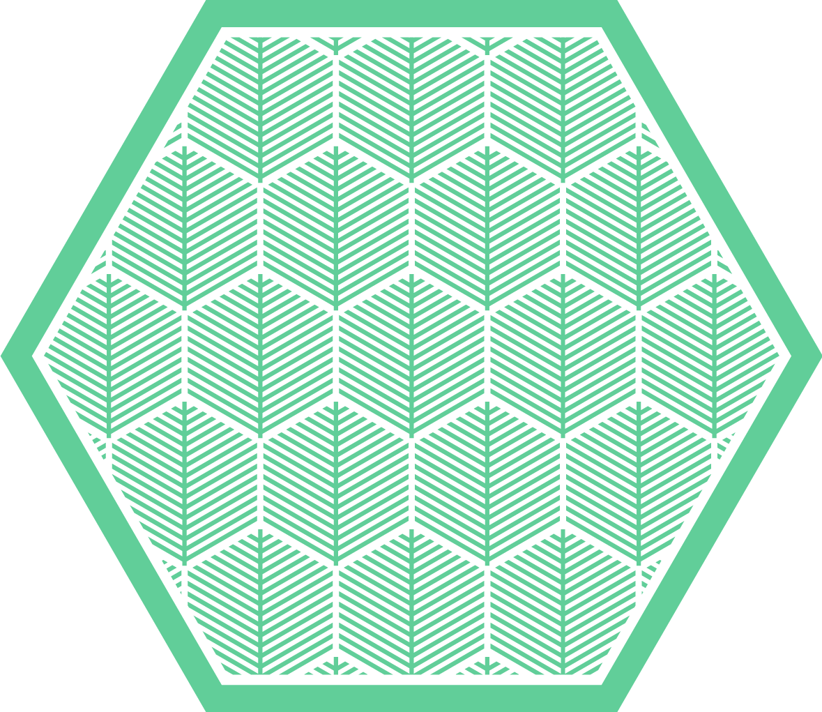 Botanična geometrija cvetlična vinilna preproga - TenStickers