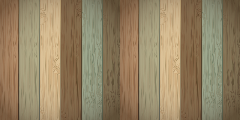 Materialni učinek - vinil preproga z lesnim lesom - TenStickers