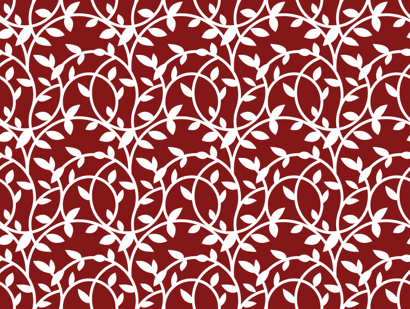 Elegantno navdih cvetlična vinilna preproga - TenStickers