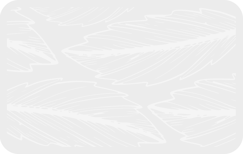 Vzorec odtisa perja Naravne vinilnea preproga - TenStickers