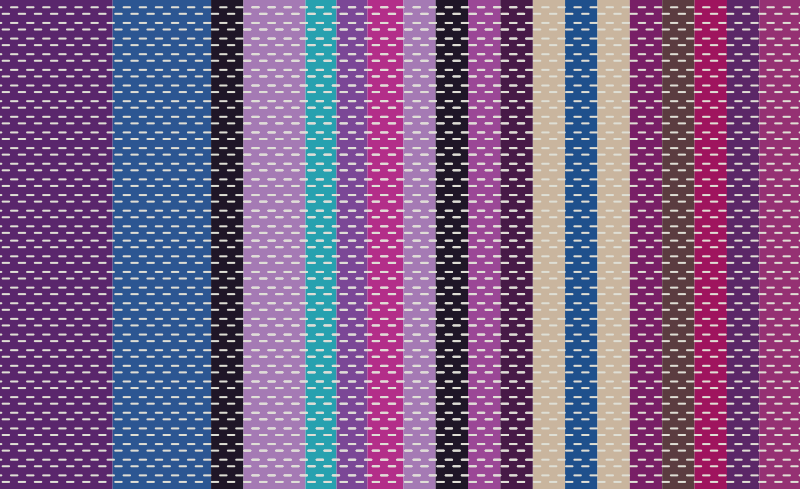 Striped colorful lines vinilne preproge za spalnico - TenStickers