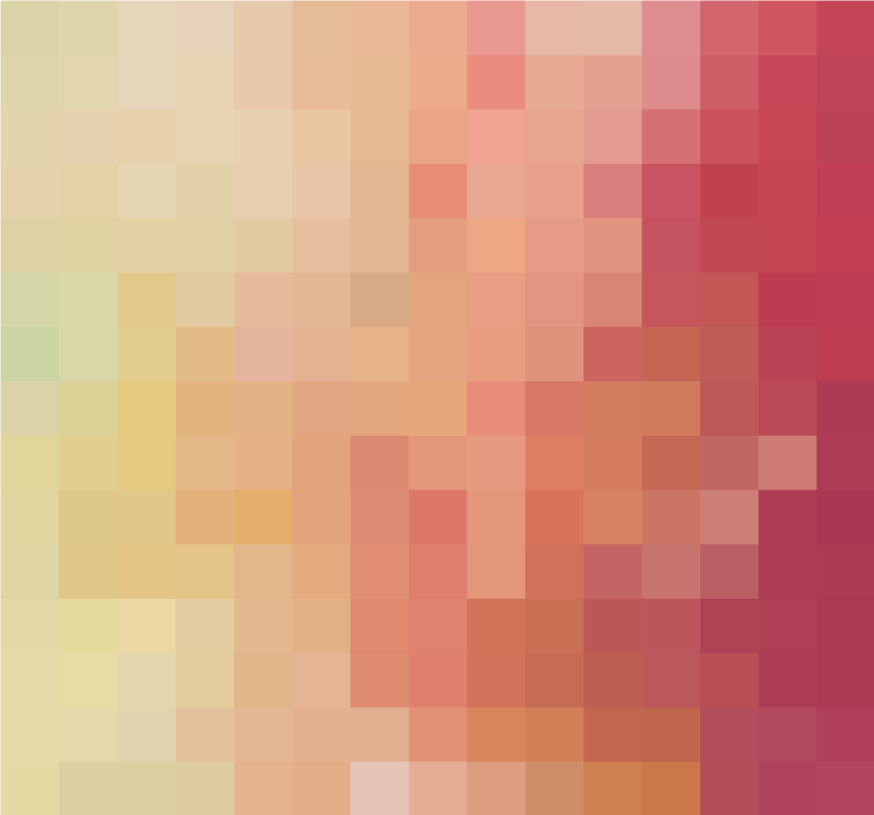 Red block gradient pattern vinilne preproge - TenStickers