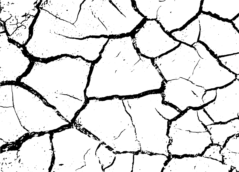 Dotrajana betonska kamnita vinilna preproga - TenStickers