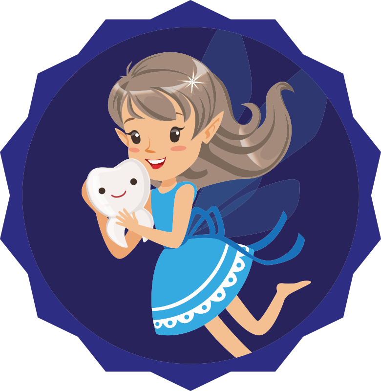 Pustolovščina zobne vile Otroške vinilna preproga - TenStickers