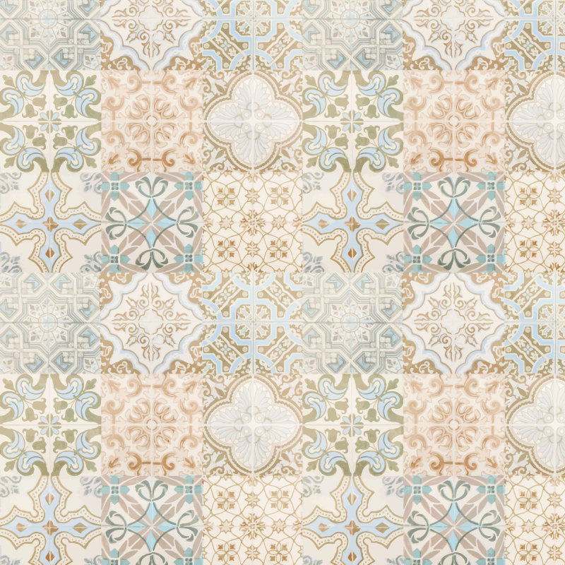 Preproga iz starega relikvija v španskem slogu - TenStickers