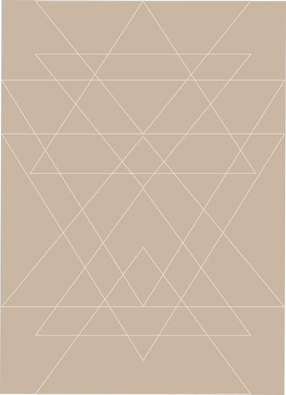 Nordijski trikotniki mozaik talne ploščice - TenStickers