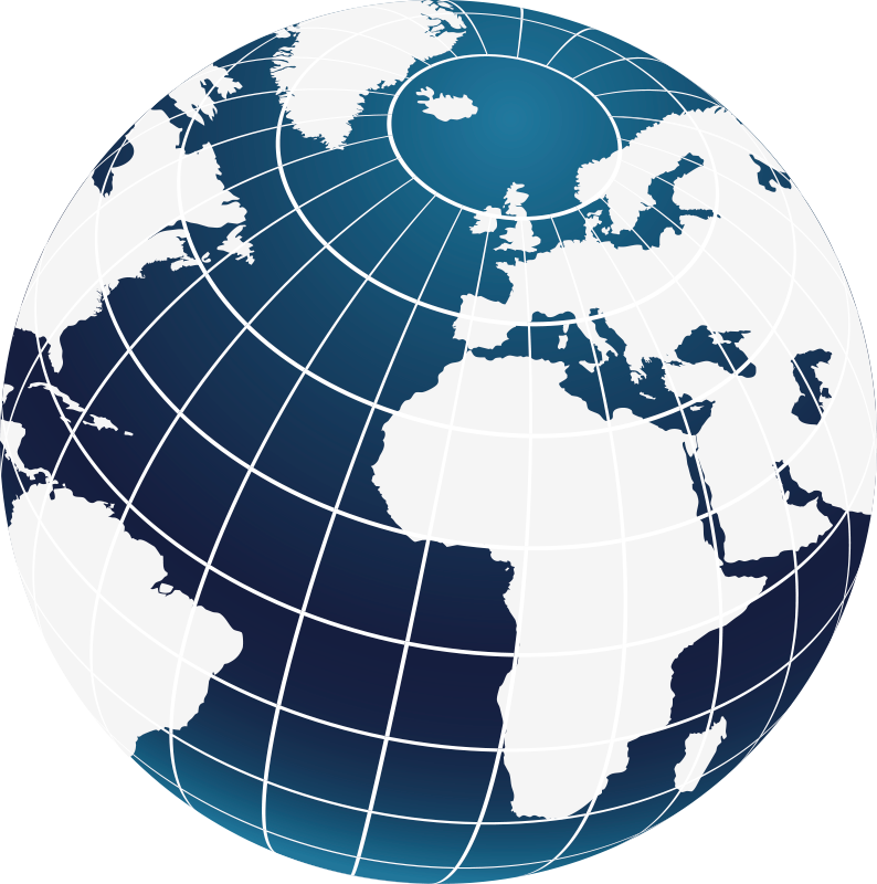 Z meridiani zemljevid sveta vinil preproga - TenStickers