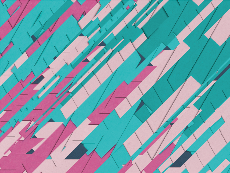 Abstract angular pattern vinilne preproge z vzorci - TenStickers