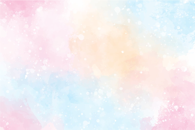 Abstraktna akvarel teen vinil preproga - TenStickers