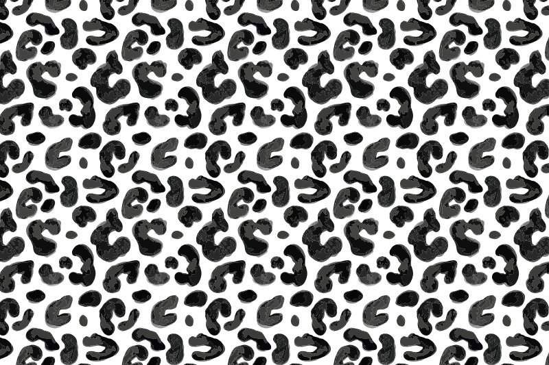Leopard patterned aesthetic vinilni tepih - TenStickers