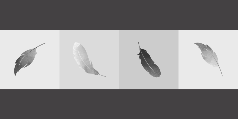 Minimalizem perja Tepih z živalskim potiskom - TenStickers