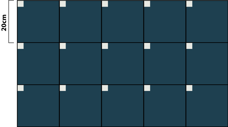 Deep blue texture vinilna talna obloga ploščice - TenStickers